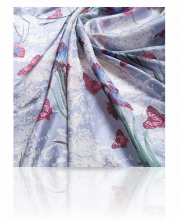 Палантин Женский S-BUTTER.FLOWER/BLUE